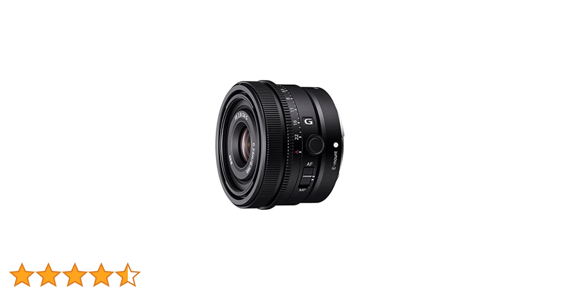 Amazon | Sony SEL24F28G - フルフレームレンズ FE 24mm F2.8 G